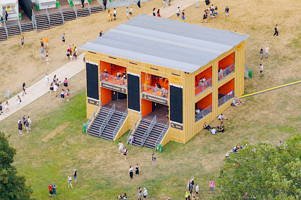 Infrastruktur Bild vom Gurtenfestival