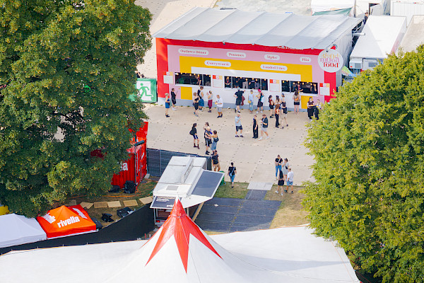 Infrastruktur Bild vom Gurtenfestival